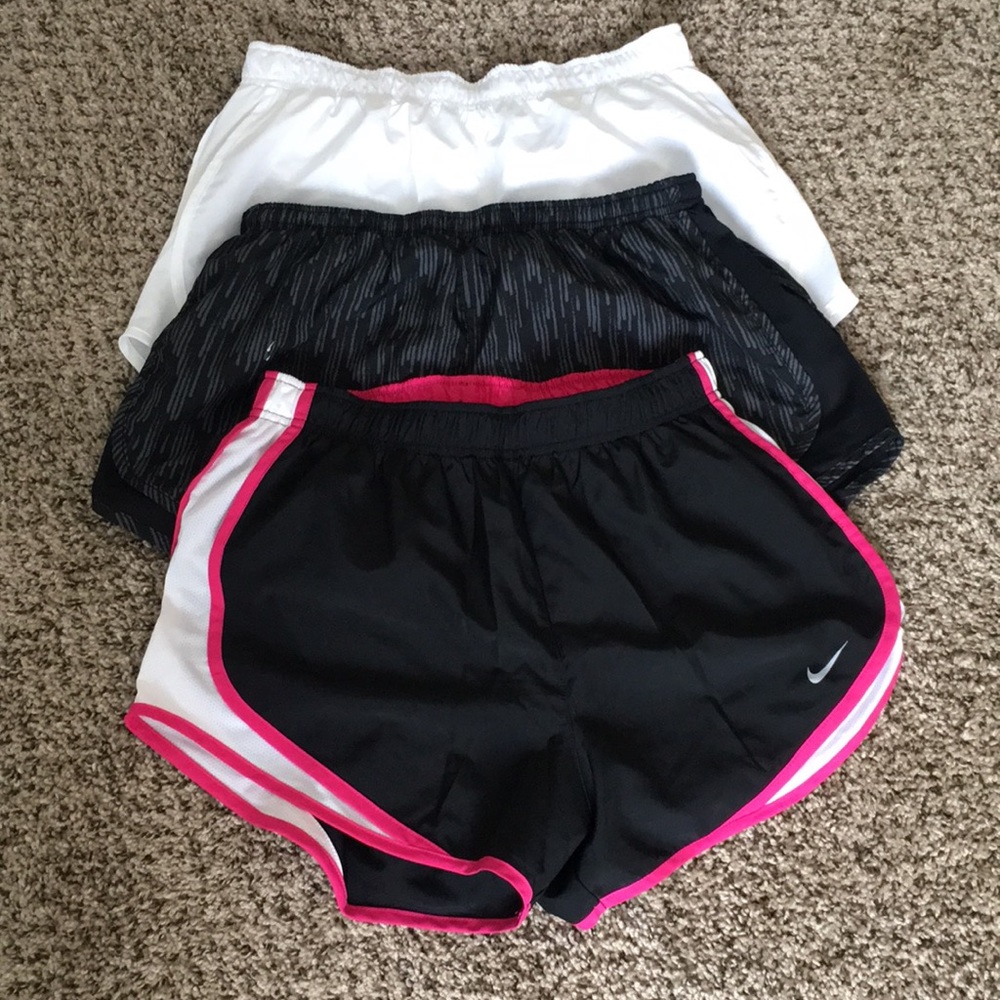 3 pairs of Nike shorts